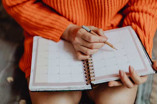 Choisir dates déménagement et établir le budget